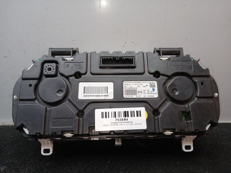 Recambio de cuadro instrumentos para dacia duster (hm_) 1.5 dci 115 4x4 referencia OEM IAM 248099235R - A3C0707410400 VDO 