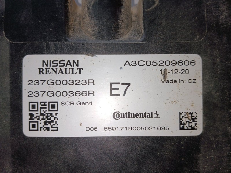Recambio de modulo electronico para dacia duster (hm_) 1.5 dci 115 4x4 referencia OEM IAM 237G00323R - 237G00366R - A3C05209606 