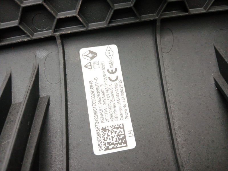 Recambio de airbag delantero derecho para dacia duster (hm_) 1.5 dci 115 4x4 referencia OEM IAM 985253885RT - 985253885R - 34239