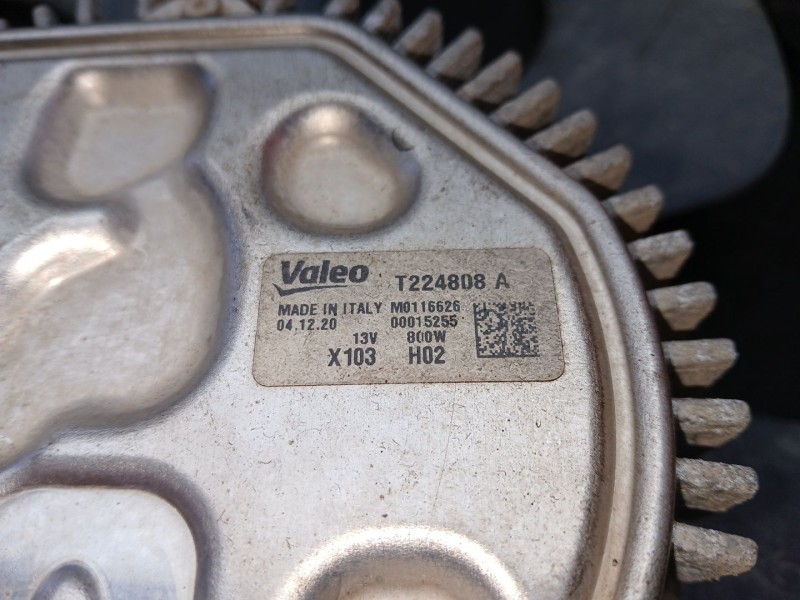 Recambio de electroventilador para dacia duster (hm_) 1.5 dci 115 4x4 referencia OEM IAM T224808A - M0116626  