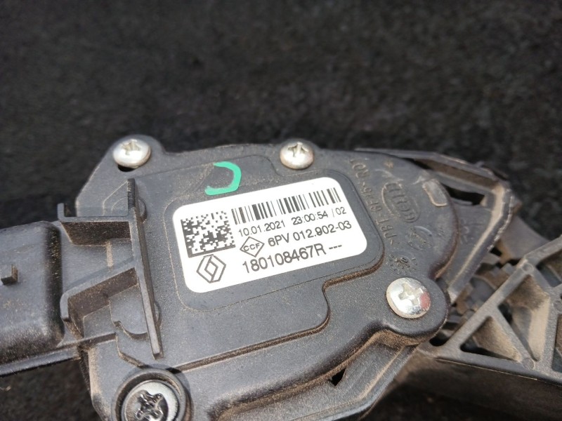 Recambio de potenciometro pedal para dacia duster (hm_) 1.5 dci 115 4x4 referencia OEM IAM 180108467R - 6PV01290203 HELLA 