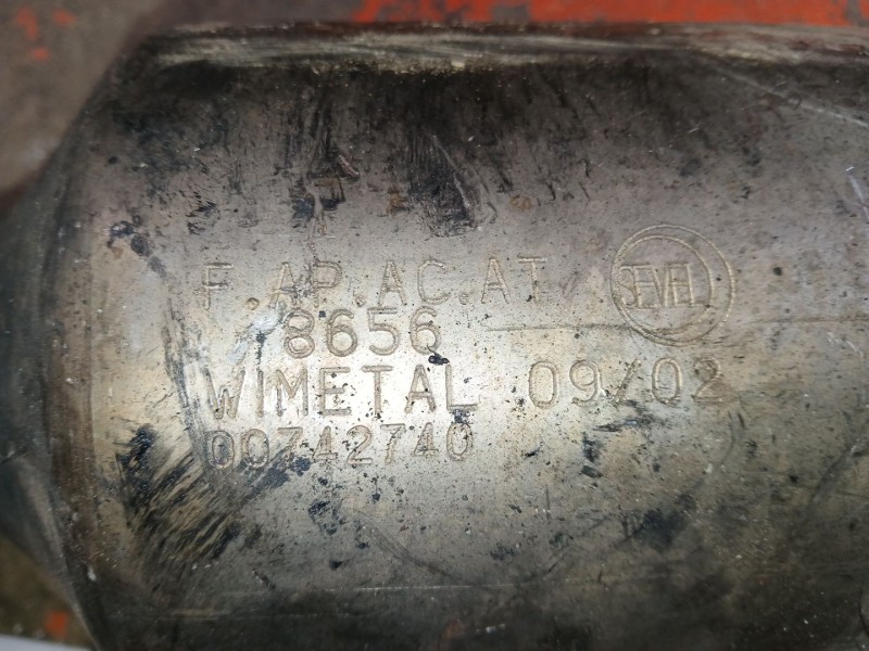 Recambio de catalizador para peugeot expert furgoneta (222) 1.9 d 70 referencia OEM IAM   