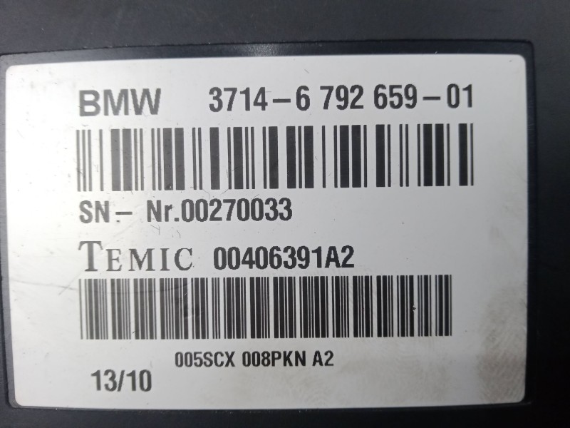 Recambio de modulo electronico para bmw x6 (e71, e72) xdrive 30 d referencia OEM IAM 3714679265901 - 00270033 - 00406391A2  TEMI