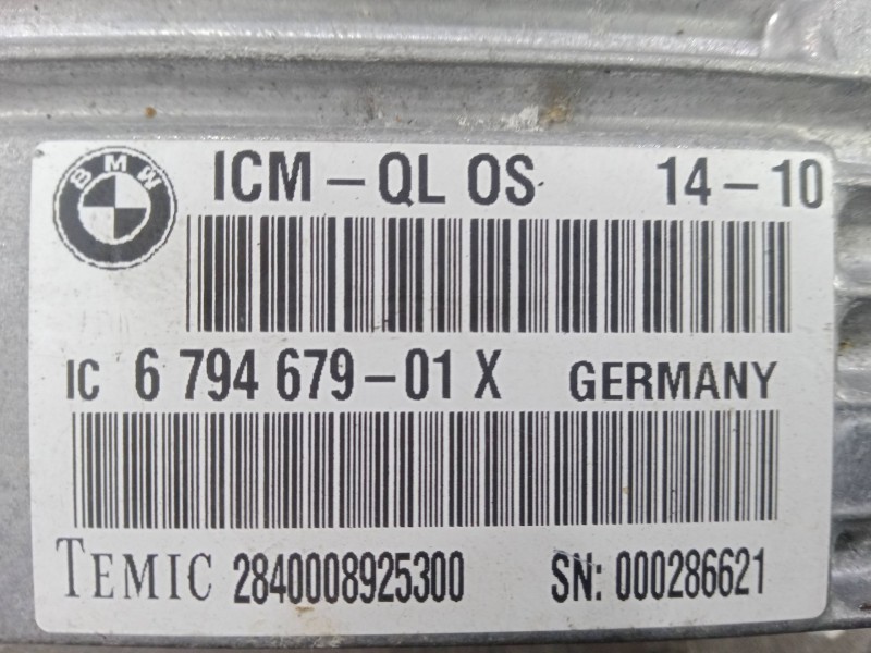 Recambio de centralita motor uce para bmw x6 (e71, e72) xdrive 30 d referencia OEM IAM 679467901  