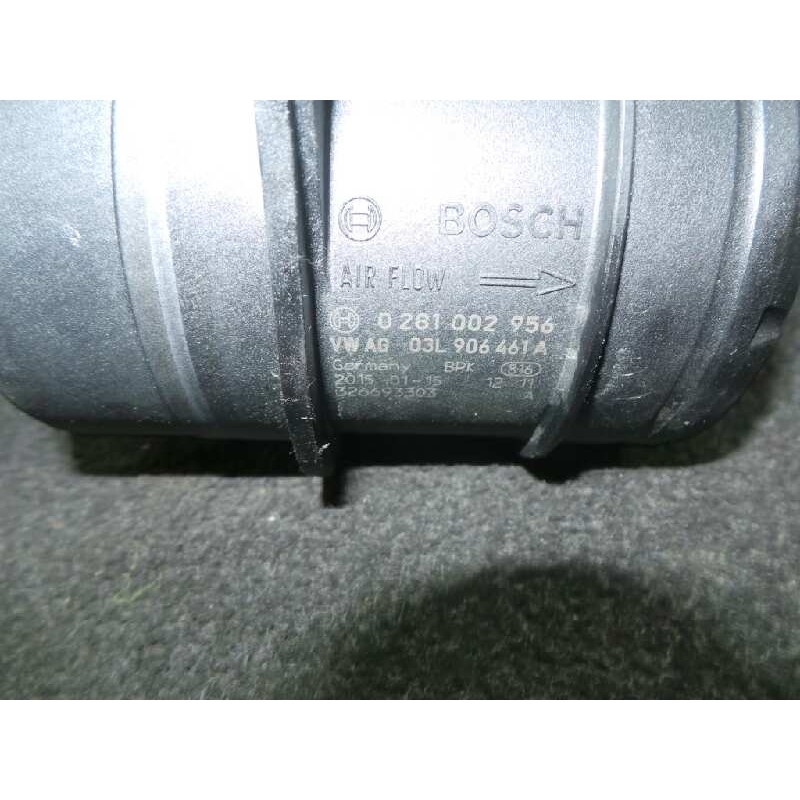 Recambio de caudalimetro para volkswagen tiguan (5n2) 2.0 tdi referencia OEM IAM 0281002956-03L906461A BOSCH 4 PINES