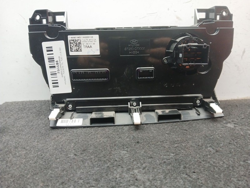 Recambio de mando climatizador para hyundai tucson (tl, tle) 1.6 gdi referencia OEM IAM T180921WS - 97250D7XXX  