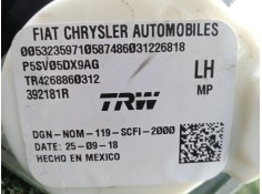 Recambio de cinturon seguridad trasero izquierdo para jeep compass (mp, m6, mv, m7) 1.4 multiair 4x4 referencia OEM IAM 392181R  2