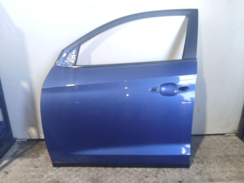 Recambio de puerta delantera izquierda para hyundai tucson (tl, tle) 1.6 gdi referencia OEM IAM   AZUL