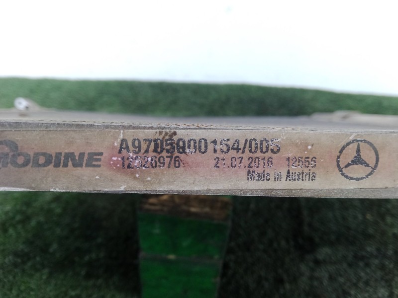 Recambio de radiador calefaccion / aire acondicionado para mercedes-benz atego 1321 ls 4x2 referencia OEM IAM A9705000154 535X50