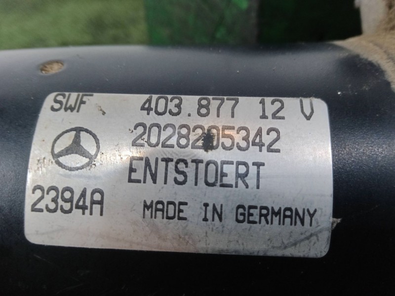 Recambio de motor limpia delantero para mercedes-benz clase c (w202) berlina 2.5 diesel cat referencia OEM IAM 40387712V - 20282