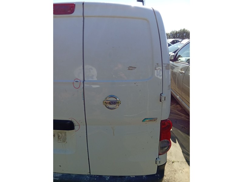 Recambio de porton trasero derecho para nissan nv200 furgoneta 1.5 dci 85 (m20, m20m) referencia OEM IAM   BLANCO