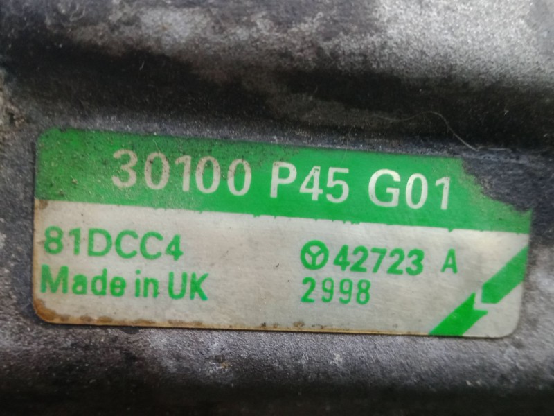Recambio de delco para rover 600 i (rh) 618 i/si referencia OEM IAM 30100P45G01  