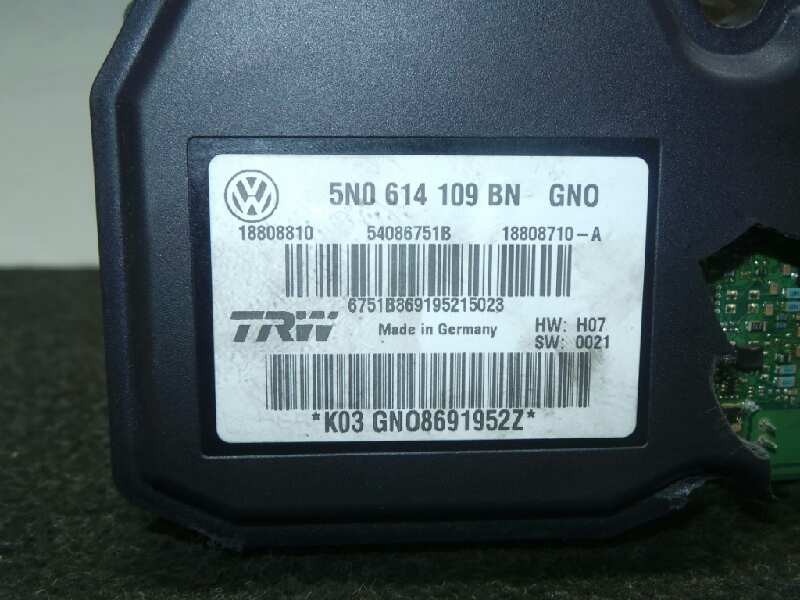 Recambio de abs para volkswagen tiguan (5n2) 2.0 tdi referencia OEM IAM 5N0614109BN-18808810-54086751B-18808710A  