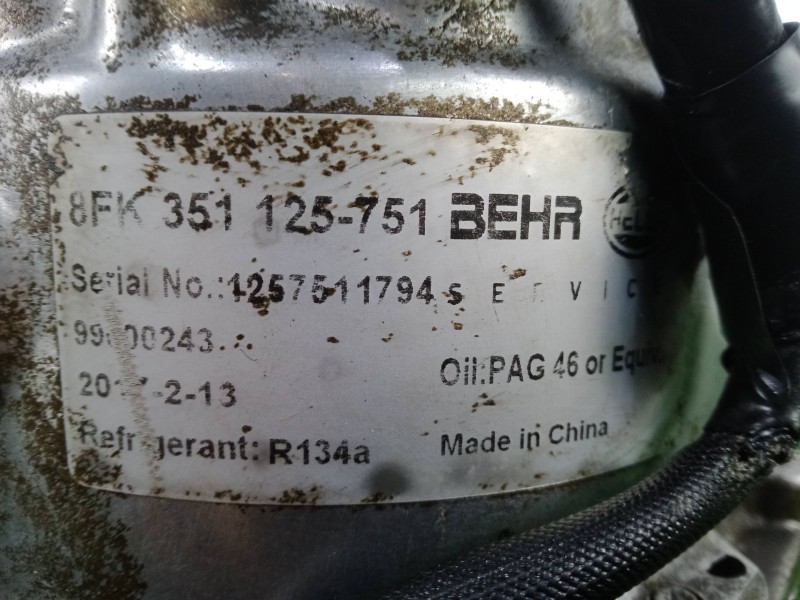 Recambio de compresor aire acondicionado para audi a3 (8l1) 1.9 tdi referencia OEM IAM 8FK351125751 6.CANALES - Ø119MM - SD7V16 