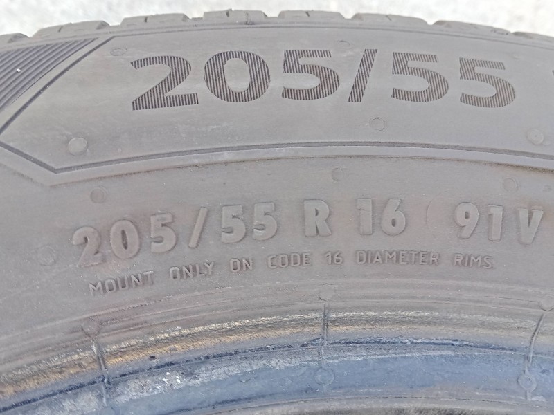Recambio de pareja neumaticos para opel zafira / zafira family b (a05) 1.9 cdti (m75) referencia OEM IAM 205/55R16-91 91V - TURI
