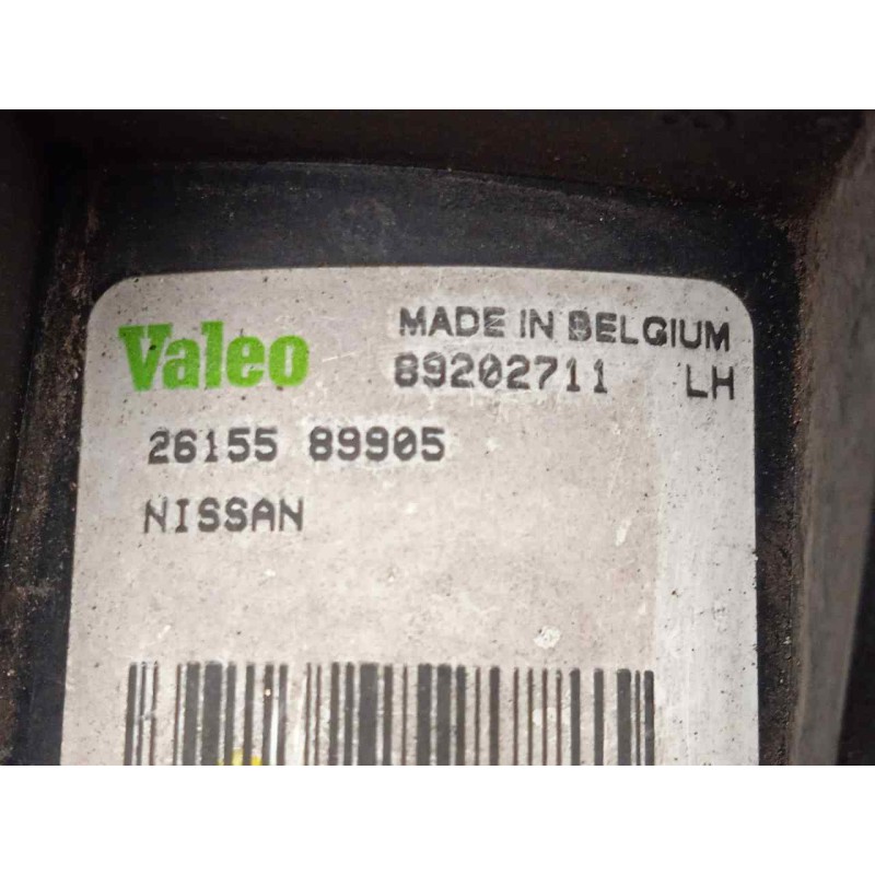 Recambio de faro antiniebla izquierdo para nissan micra (k12e) 1.4 cat referencia OEM IAM 2615589905-89202711  