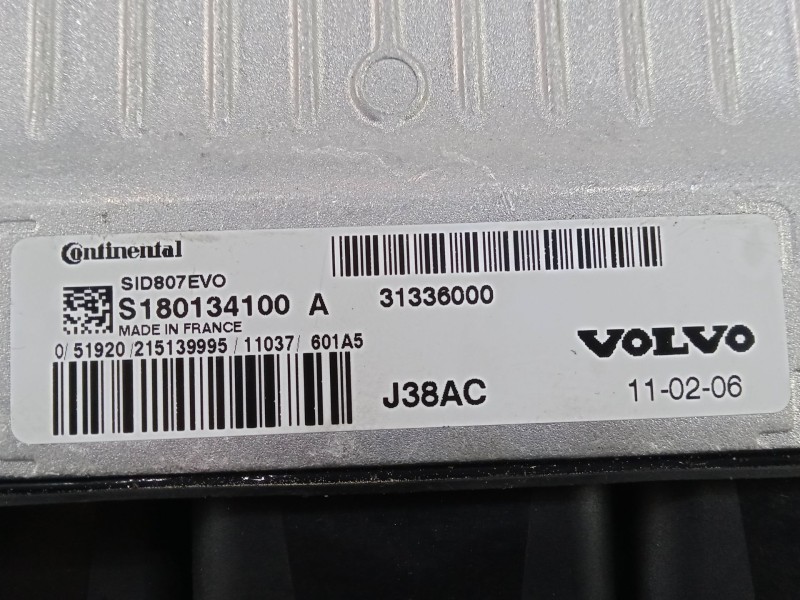 Recambio de centralita motor uce para volvo s40 ii (544) d2 referencia OEM IAM S180134100 J38AC 