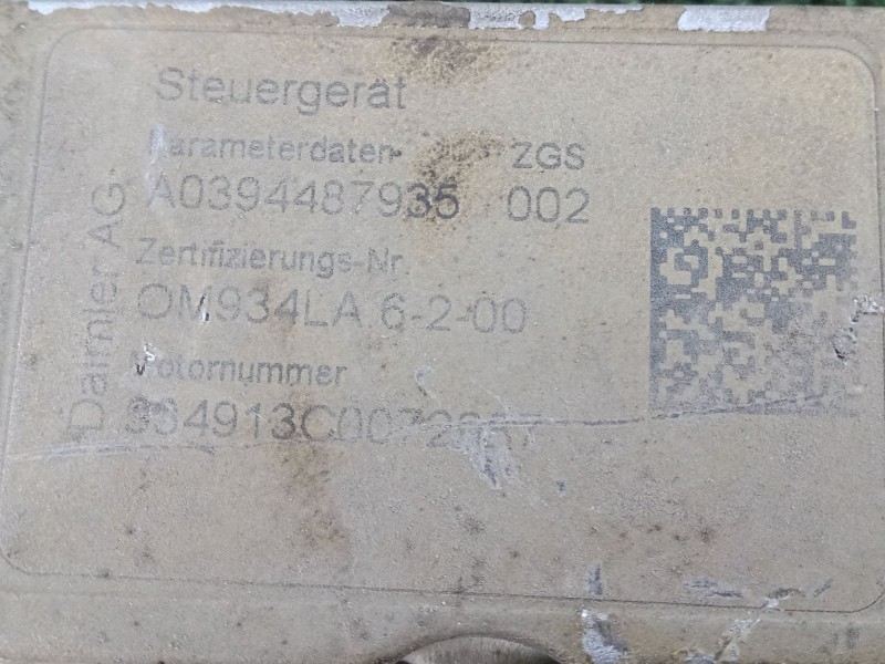 Recambio de centralita motor uce para mercedes-benz atego 1321 ls 4x2 referencia OEM IAM A0014466635  