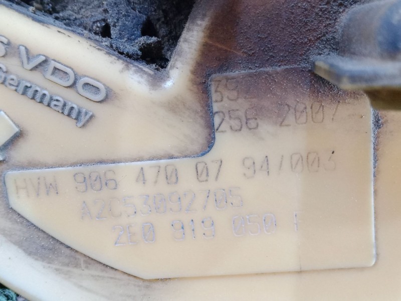 Recambio de aforador para volkswagen crafter 30-50 furgoneta (2e_) 2.5 tdi referencia OEM IAM A2C53092705 - 9064700794 4.PINES -