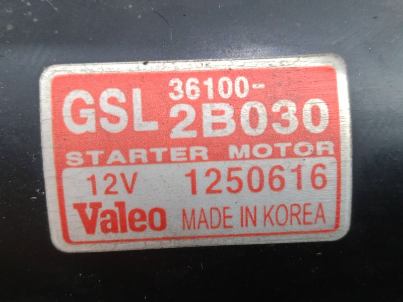 Recambio de motor arranque para kia cerato i sedán (ld) 1.6 referencia OEM IAM 361002B030 8.DIENTES 