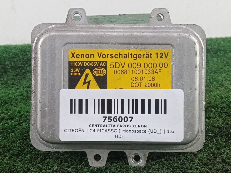 Recambio de centralita faros xenon para citroën c4 picasso i monospace (ud_) 1.6 hdi referencia OEM IAM 006811001033AF  