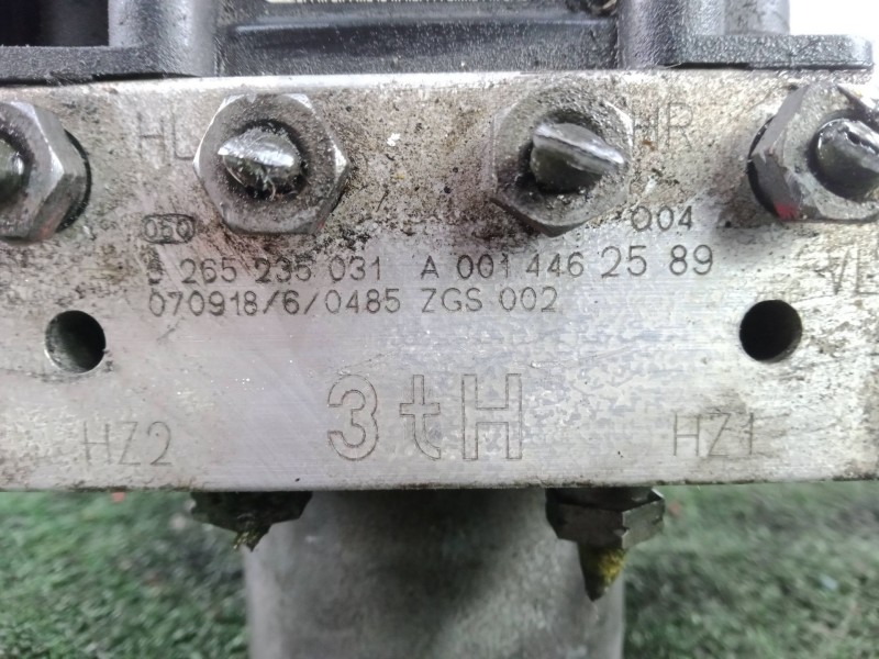 Recambio de abs para volkswagen crafter 30-50 furgoneta (2e_) 2.5 tdi referencia OEM IAM 0265950481 - 0265235031 - A0014462589  