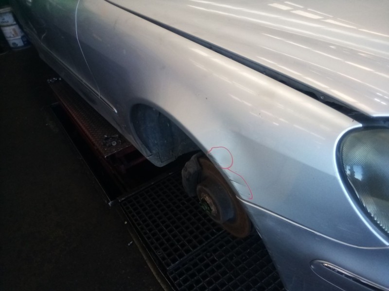 Recambio de aleta delantera derecha para mercedes-benz clase s (w220, v220) s 320 cdi (220.026, 220.126) referencia OEM IAM   