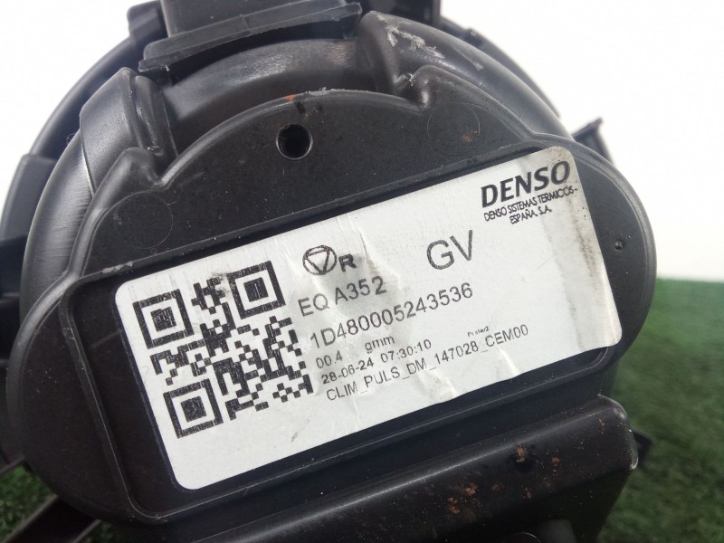 Recambio de motor calefaccion para fiat scudo furgoneta 2.0 multijet 180 (506) referencia OEM IAM EQA352 Ø120MM - 2.PINES DENSO