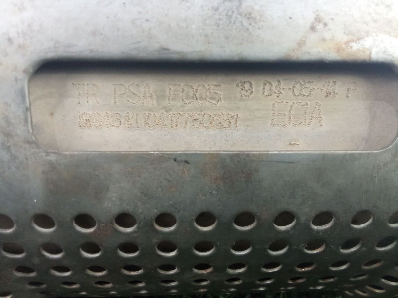 Recambio de filtro de particulas para peugeot 307 sw (3h) 2.0 hdi 110 referencia OEM IAM F005  