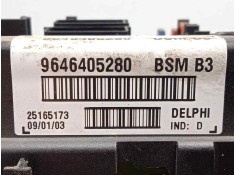 Recambio de centralita check control para citroën xsara berlina 1.6 16v cat (nfu / tu5jp4) referencia OEM IAM 9646405280-BSMB3 B 2