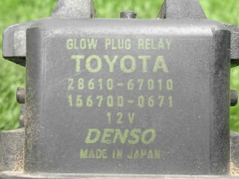 Recambio de rele para toyota avensis berlina (t25) 2.0 turbodiesel cat referencia OEM IAM 2861067010 - 1567000671  
