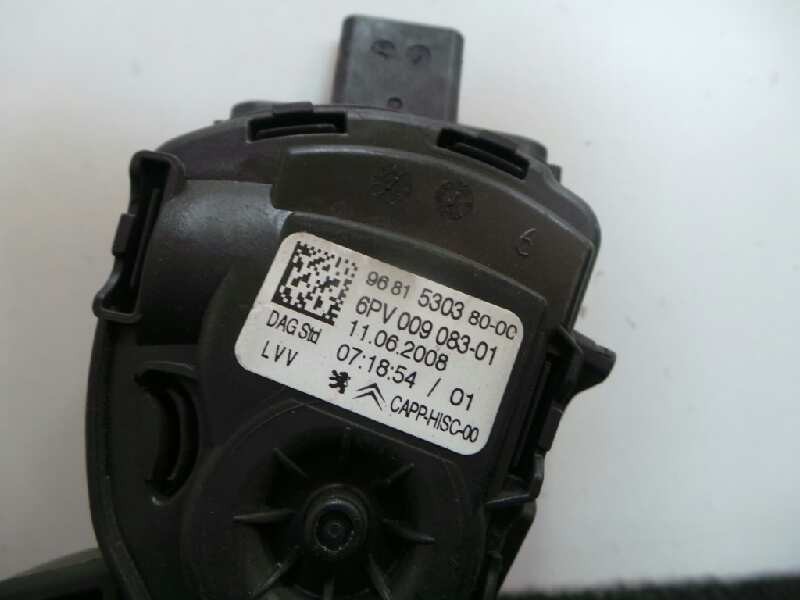 Recambio de potenciometro pedal para citroën c3 1.4 hdi cool referencia OEM IAM 96815303800C-6PV00908301 HELLA 
