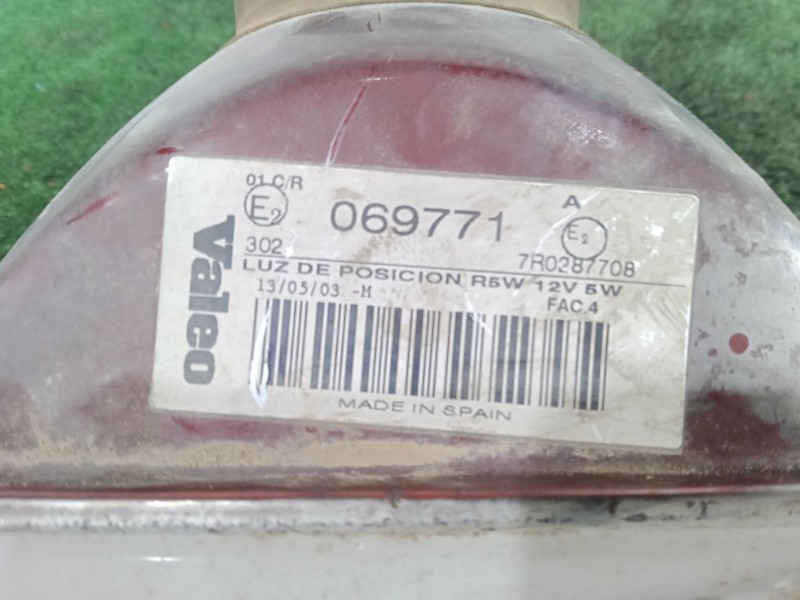 Recambio de faro izquierdo para citroën c15 furgoneta/monovolumen (vd_) 1.9 d referencia OEM IAM 069771 - 7R0287708 BLANCO 