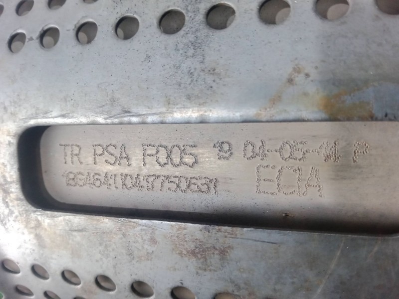 Recambio de filtro de particulas para peugeot 307 sw (3h) 2.0 hdi 110 referencia OEM IAM F005  