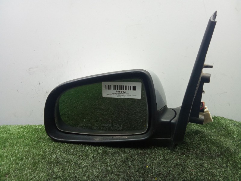 Recambio de retrovisor izquierdo para chevrolet aveo / kalos sedán (t250, t255) 1.4 referencia OEM IAM SIN REFERENCIA ELECTRICO 
