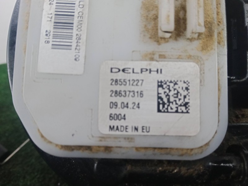 Recambio de aforador para fiat scudo furgoneta 2.0 multijet 180 (506) referencia OEM IAM 9807056380 - 28551227 6.PINES - CON.BOM