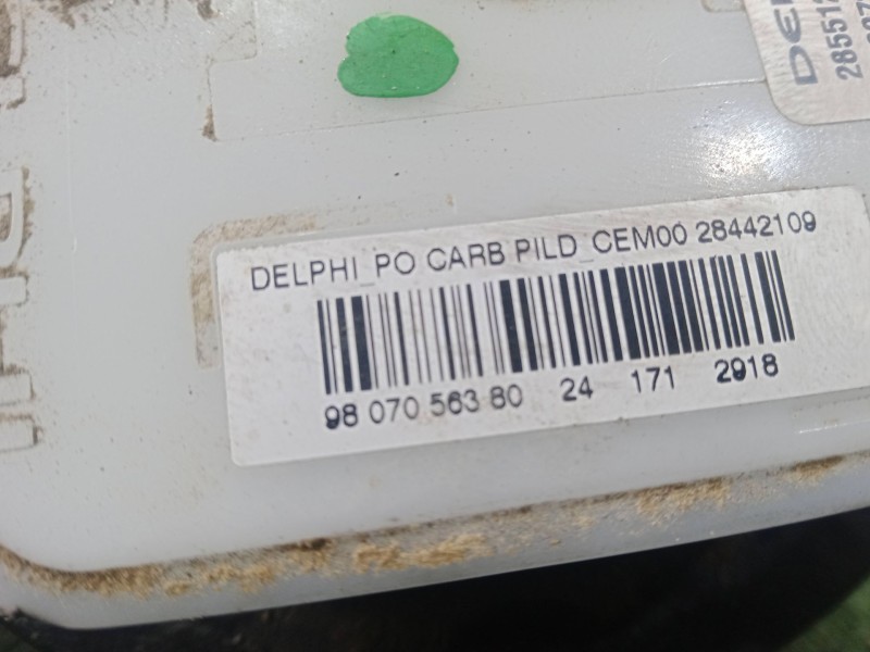 Recambio de aforador para fiat scudo furgoneta 2.0 multijet 180 (506) referencia OEM IAM 9807056380 - 28551227 6.PINES - CON.BOM
