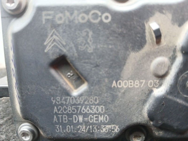 Recambio de caja mariposa para fiat scudo furgoneta 2.0 multijet 180 (506) referencia OEM IAM 9847039280 - A2C85766300 FOMOCO 