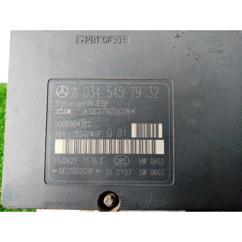 Recambio de abs para mercedes-benz clase c (w203) sportcoupe 1.8 cat referencia OEM IAM A0345457932-10092515763-10020808272-A005