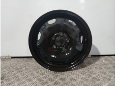 Recambio de llanta para skoda fabia ii (542) 1.4 referencia OEM IAM 6JX14H2 - ET37 - 5 TORNILLOS 607601027A ACERO