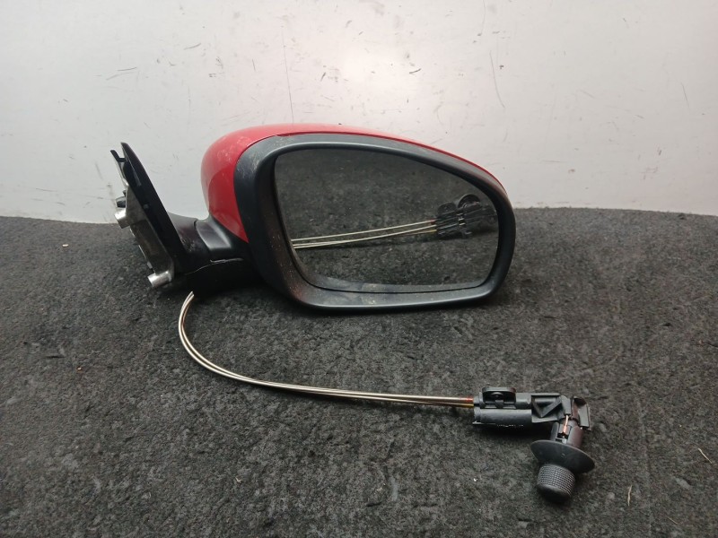 Recambio de retrovisor derecho para skoda fabia ii (542) 1.4 referencia OEM IAM GV52330R - 52331R  MANUAL - ROJO
