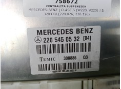 Recambio de centralita suspension para mercedes-benz clase s (w220, v220) s 320 cdi (220.026, 220.126) referencia OEM IAM 220545 2