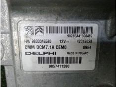 Recambio de centralita motor uce para fiat scudo furgoneta 2.0 multijet 180 (506) referencia OEM IAM 9833346580 - 9857411280 DCM 2