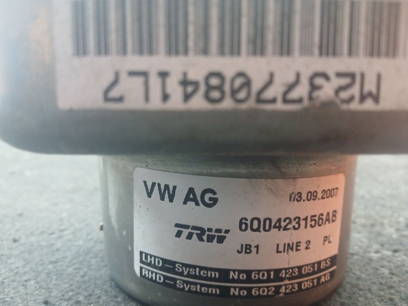 Recambio de bomba direccion para skoda fabia ii (542) 1.4 referencia OEM IAM 6Q0423156AB - 6Q1423156AB - 6Q2423156AB - M23770841