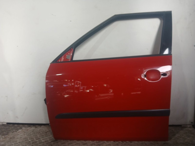 Recambio de puerta delantera izquierda para skoda fabia ii (542) 1.4 referencia OEM IAM   ROJO