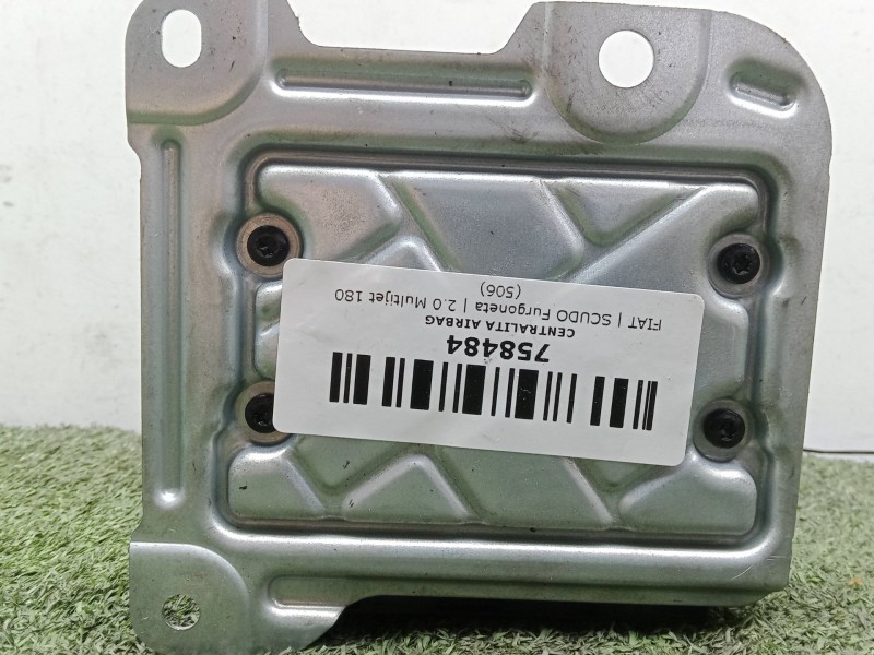 Recambio de centralita airbag para fiat scudo furgoneta 2.0 multijet 180 (506) referencia OEM IAM 9862919680  