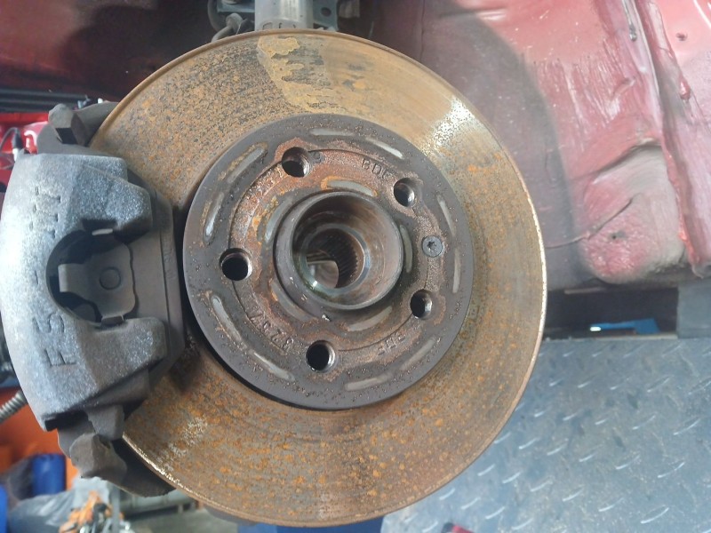 Recambio de mangueta delantera izquierda para skoda fabia ii (542) 1.4 referencia OEM IAM   