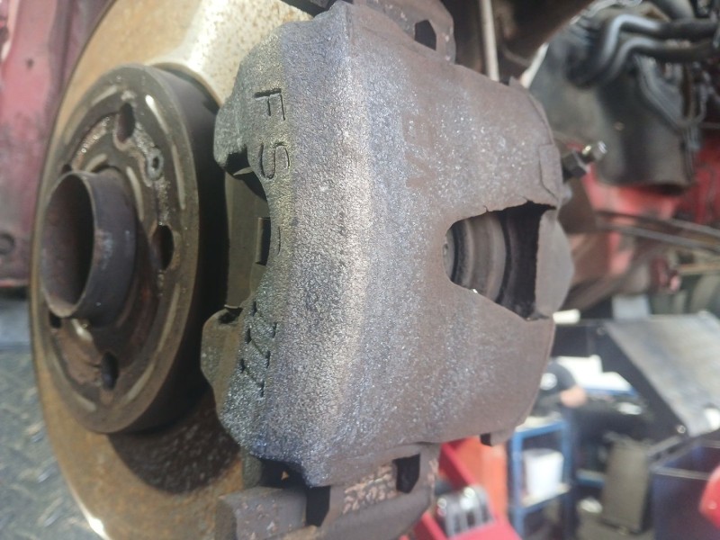 Recambio de pinza freno delantera derecha para skoda fabia ii (542) 1.4 referencia OEM IAM   