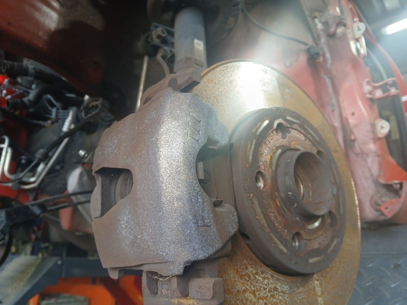 Recambio de pinza freno delantera izquierda para skoda fabia ii (542) 1.4 referencia OEM IAM   