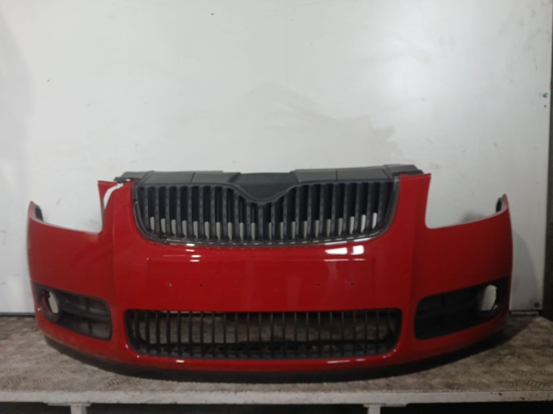 Recambio de paragolpes delantero para skoda fabia ii (542) 1.4 referencia OEM IAM   ROJA